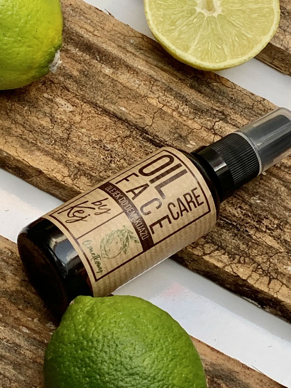 Naturalny olejek do demakijażu limetkowy 50 ml - obrazek 2